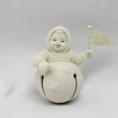 Department 56 Snowbabies Friendship Club Ornament 2000 Celebrate Jingle Baby