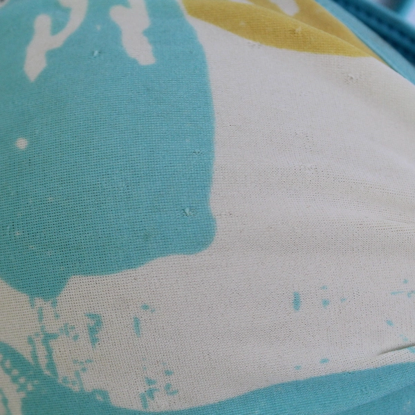 Body Glove Bikini Top Women's Medium Halter Top Aqua