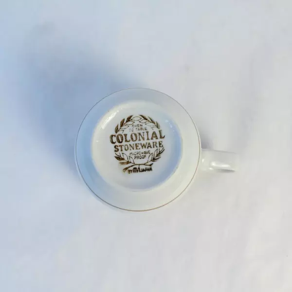 6 Sets of MSI Monterrey Colonial Stoneware Cups & Saucers Japan