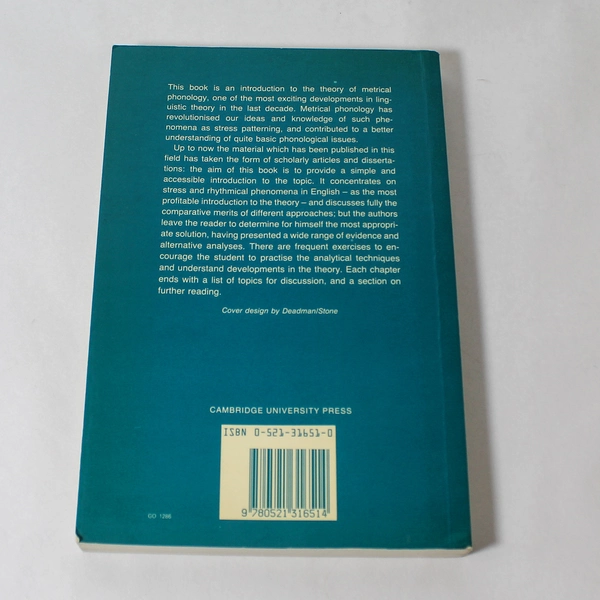 Metrical Phonology Coursebook by Hogg & McCully, PB 1987, Pre-Owned, Wear