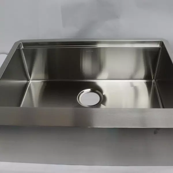 Leafloat Stainless Workstation Kitchen Sink Basin, Single Drain