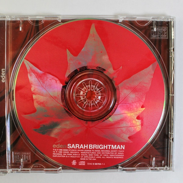 Eden by Sarah Brightman CD 1998 Angel Records Classical Club Edition