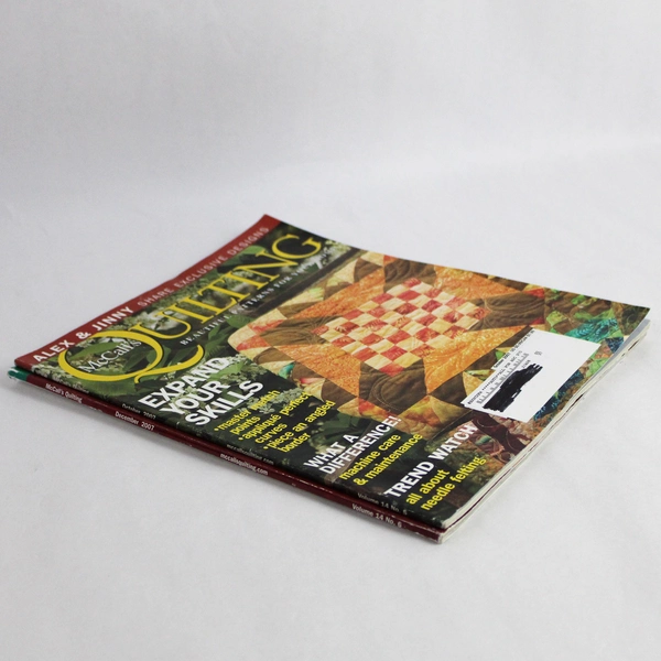 Lot of 2 McCall's Quilting Magazines October And December 2007