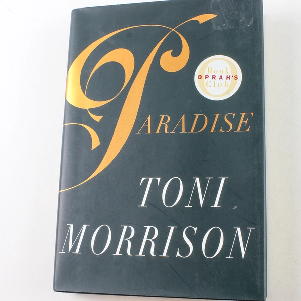 Paradise by Toni Morrison 1997 Knopf Hardcover Good Condition w/ Sticker Residue