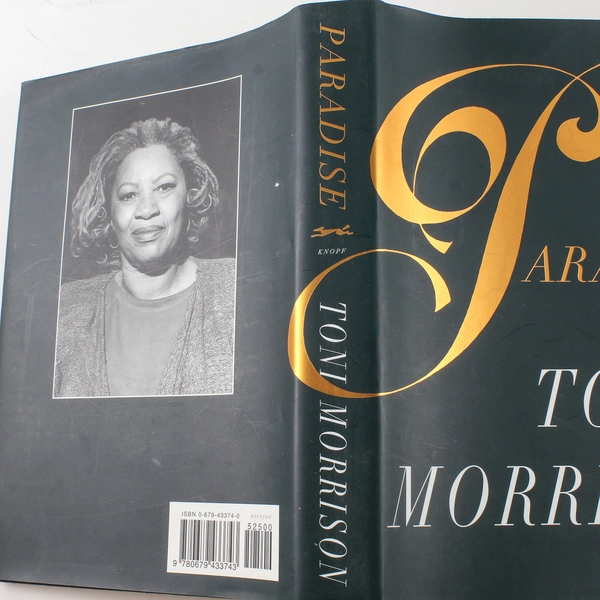 Paradise by Toni Morrison 1997 Knopf Hardcover Good Condition w/ Sticker Residue