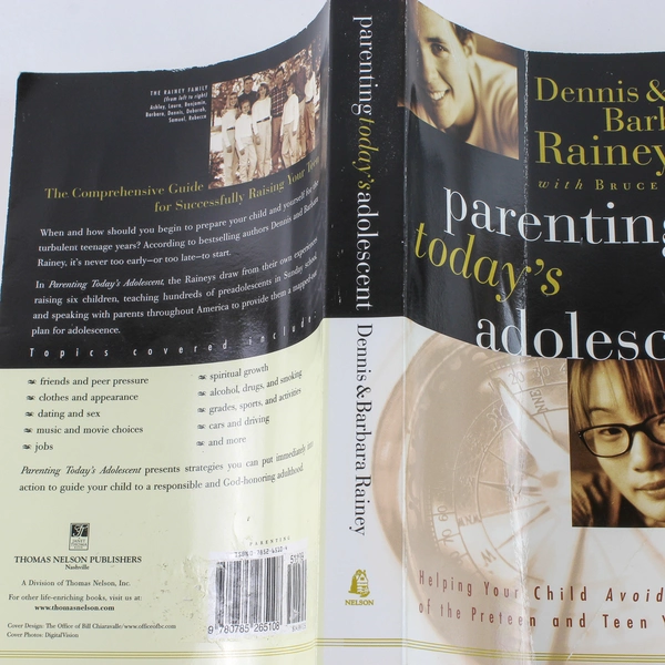 Parenting Today's Adolescent by Dennis & Barbara Rainey 1998 PB Good Condition