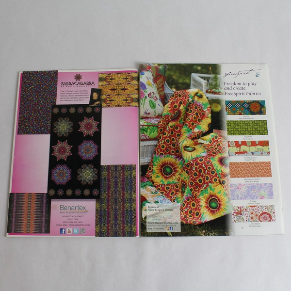 Lot of 2 Quilting Magazines: Fons & Porter's Love of Quilting & Quiltmaker 2014