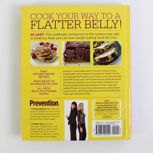 Prevention's Flat Belly Diet! by Liz Vaccariello & Cynthia Sass 2008 Hardcover