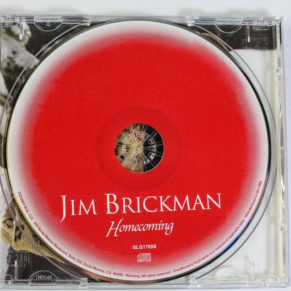 Jim Brickman Homecoming CD 2007 - Classical Folk New Age - Pre-Owned