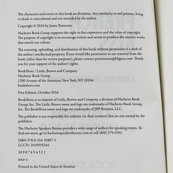 French Kiss by James Patterson - Luc Moncrief Mystery Paperback 2016