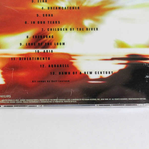 Secret Garden Dawn of a New Century CD 1999 Philips Ambient Classical As-Is