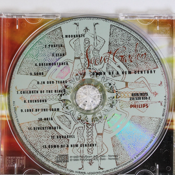 Secret Garden Dawn of a New Century CD 1999 Philips Ambient Classical As-Is