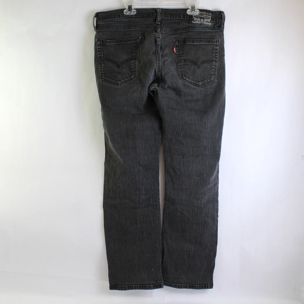 Levi's 514 Straight Jeans Men's W33 L30 Black Sundown 005140474