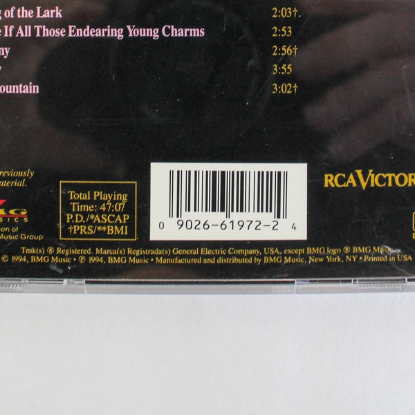 Roger Whittaker Danny Boy Irish Favorites CD 1994 RCA Victor Folk Pop Good