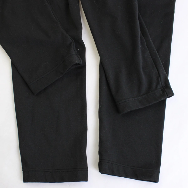 Set of 2 Felina Solid Black Athleisure Leggings Women's Size Small