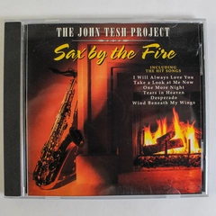 The John Tesh Project Sax By The Fire CD 1995 GTS Records Jazz Good Condition