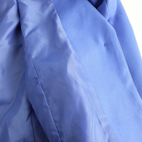 Blair Blue Single Button Blazer With Shoulder Pads Women's Size 16PT