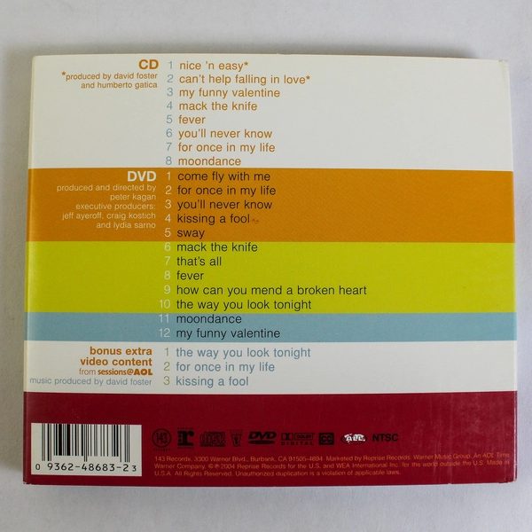 Michael Bublé Come Fly With Me CD & DVD Set 2004 Jazz Swing Big Band