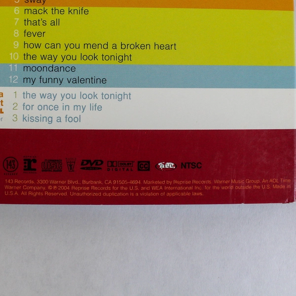 Michael Bublé Come Fly With Me CD & DVD Set 2004 Jazz Swing Big Band