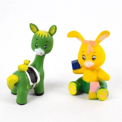 Alpha Pets Musical Baby Mobil Figures Animal Vintage 1978 Bunny Horse Toy