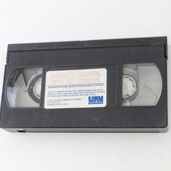 Apollo 13 VHS 1995 Houston NASA Series UAV Entertainment Pre-Owned - As Is