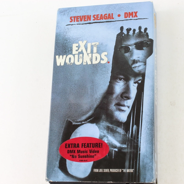 Exit Wounds VHS Steven Seagal DMX 2001 Action Drama - Pre-Owned, Untested