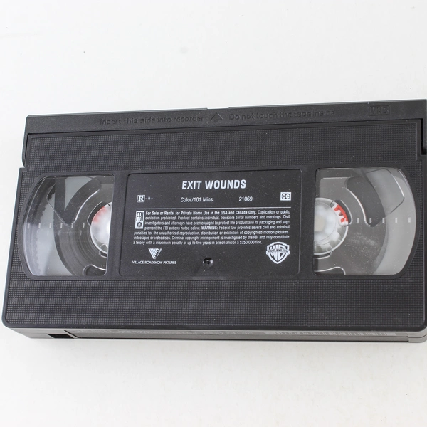 Exit Wounds VHS Steven Seagal DMX 2001 Action Drama - Pre-Owned, Untested