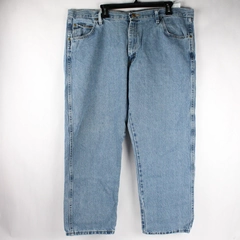 Wrangler Straight Jeans Men's W40 L29 Blue 100% Cotton