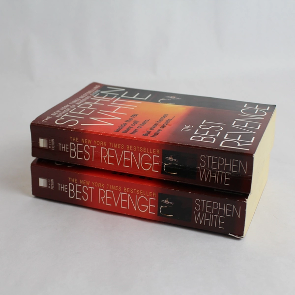 Lot of 2 The Best Revenge by Stephen White 2003 Paperback Good Condition