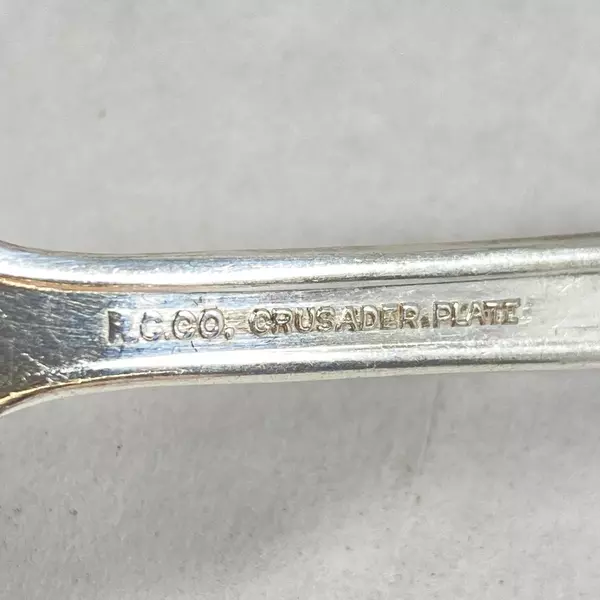 Set of 7 RC Co Crusader Silver Plate Butter Knives 1929 Drexel Pattern