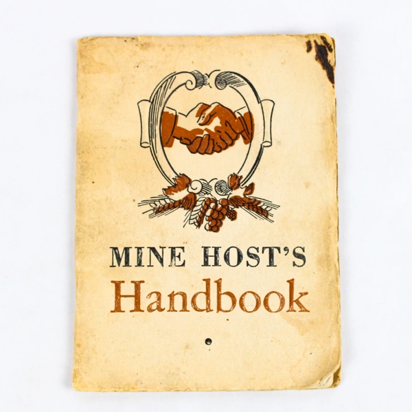Mine Host's Handbook National Distillers 1936 Advertising Vtg Cocktail Recipes
