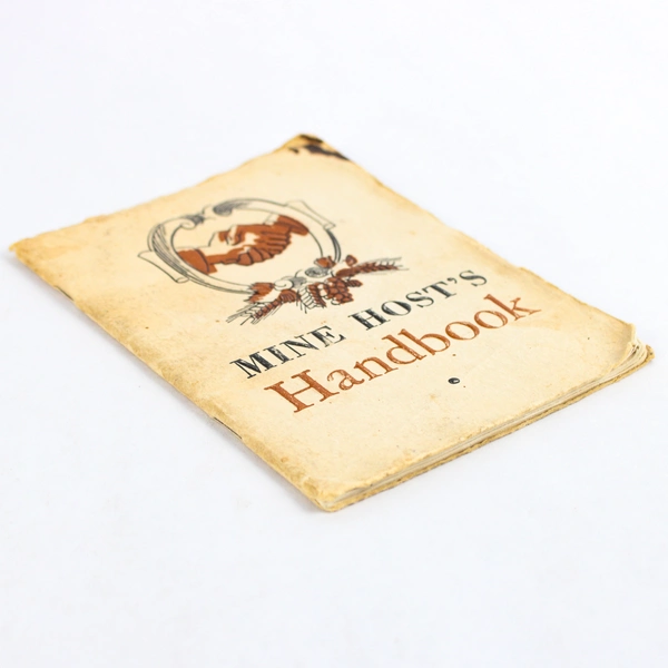 Mine Host's Handbook National Distillers 1936 Advertising Vtg Cocktail Recipes