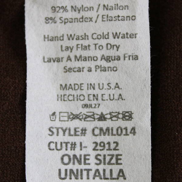 Idea USA Solid Brown Spaghetti Strap Camisole Tops Build In Bra One Size