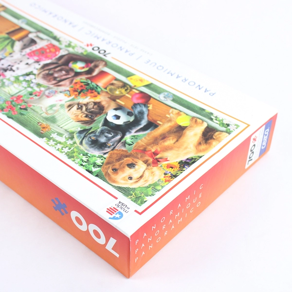Panoramic Puppies 700 Piece Jigsaw Puzzle Ceaco USA by Adrian Chesterman 2015