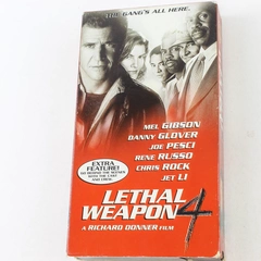 Lethal Weapon 4 VHS 1999 Mel Gibson Danny Glover Warner Bros. Classic Movie