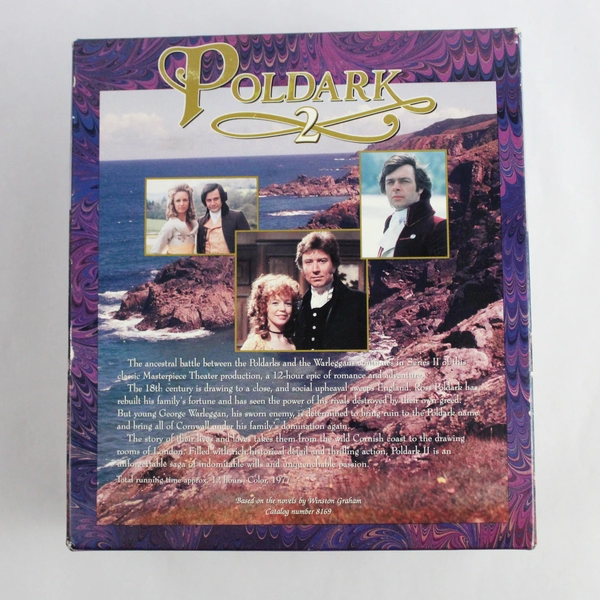 Poldark Season 2 Boxed Set of 6 VHS Tapes 1994 Historical Drama