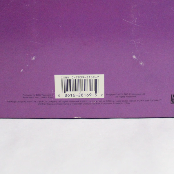 Poldark Season 2 Boxed Set of 6 VHS Tapes 1994 Historical Drama