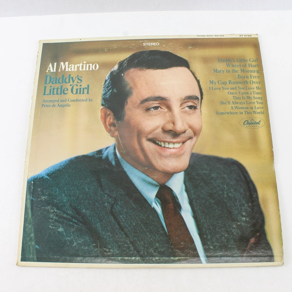 Al Martino Daddy's Little Girl Vinyl LP Record Capitol ST 2733 - Pre-Owned