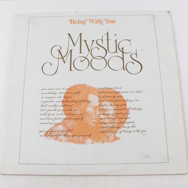 Being With You Mystic Moods Vinyl LP Record 1976 SB7510 - As Is