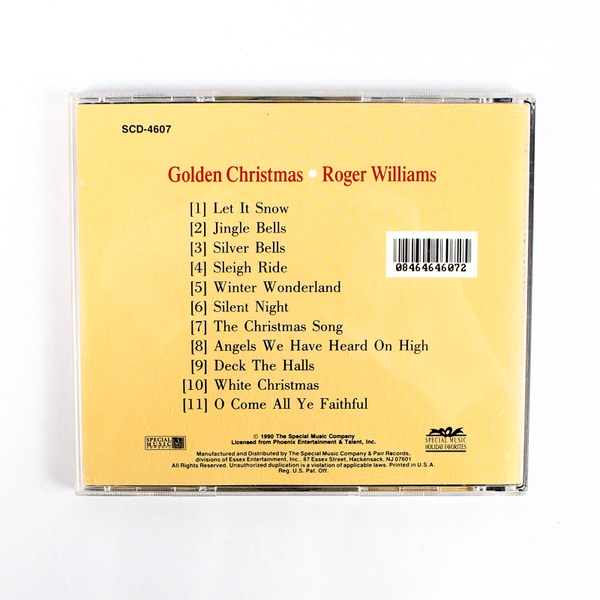 Golden Christmas by Roger Williams 1990 Special Music Company