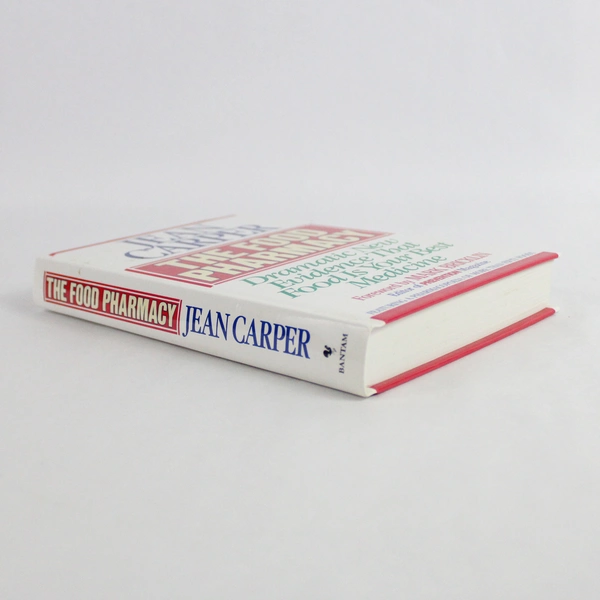 The Food Pharmacy Jean Carper 1989 Bantam Books Hardcover