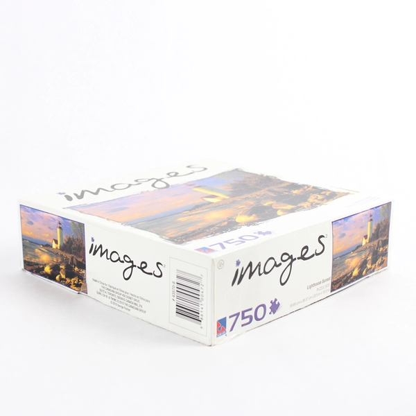 Images Lighthouse Sunset 750 Piece Puzzle (All Pieces Included)