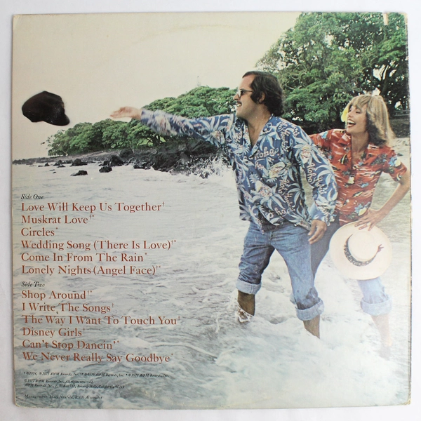 Captain & Tennille Greatest Hits Vinyl A&M Records 1977