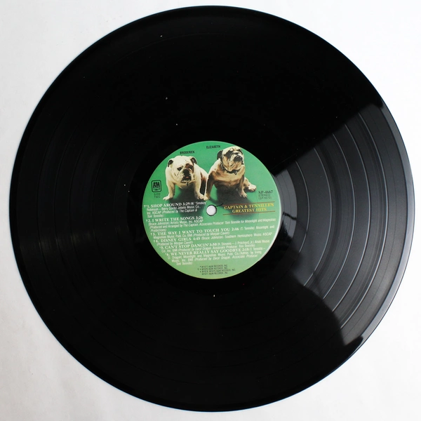 Captain & Tennille Greatest Hits Vinyl A&M Records 1977