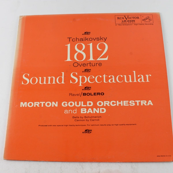 Tchaikovsky 1812 Overture Bolero Morton Gould Vinyl LP RCA Victor LSC2345
