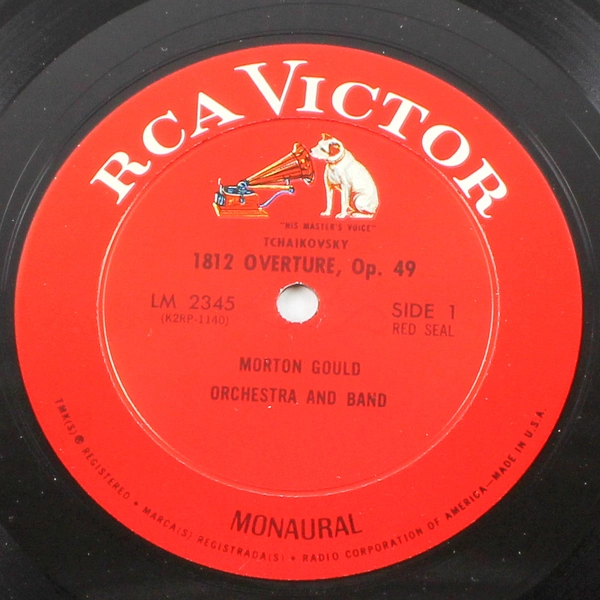 Tchaikovsky 1812 Overture Bolero Morton Gould Vinyl LP RCA Victor LSC2345
