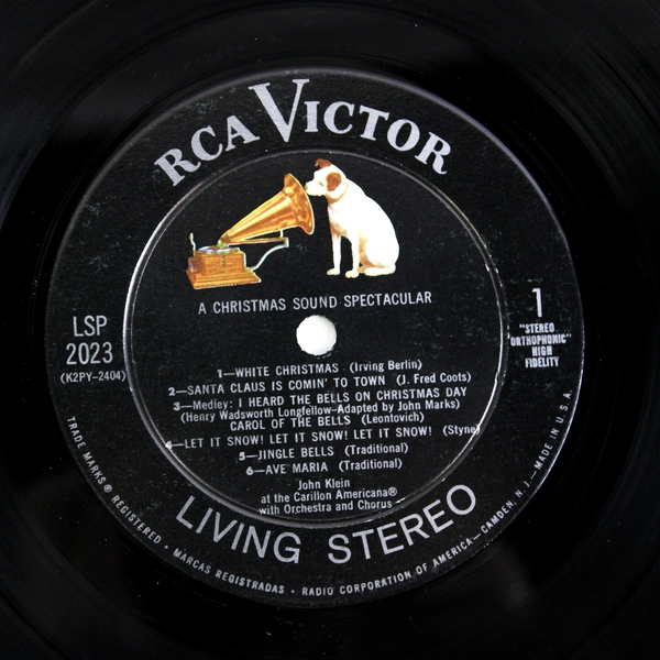 John Klein A Christmas Sound Spectacular Vinyl 1959