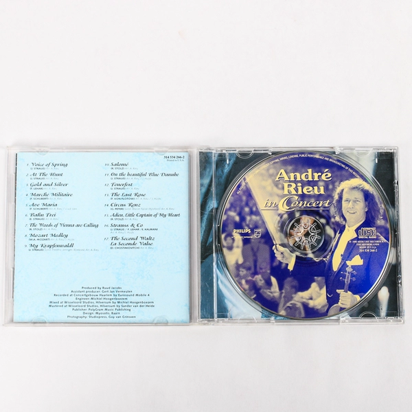 Andre Rieu In Concert Music CD 1996 Philips