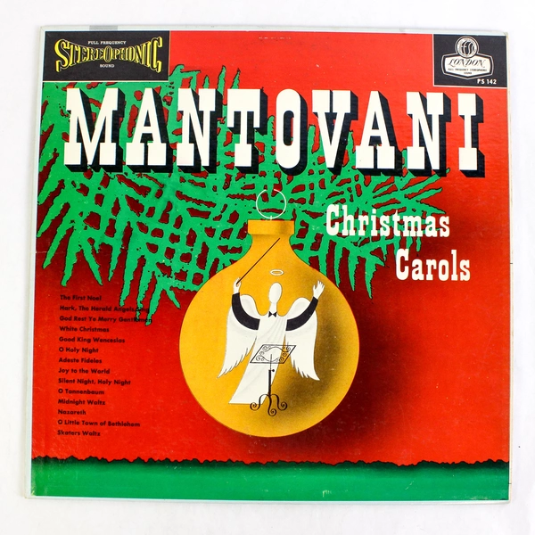 Mantovani Christmas Carols Vinyl 1953
