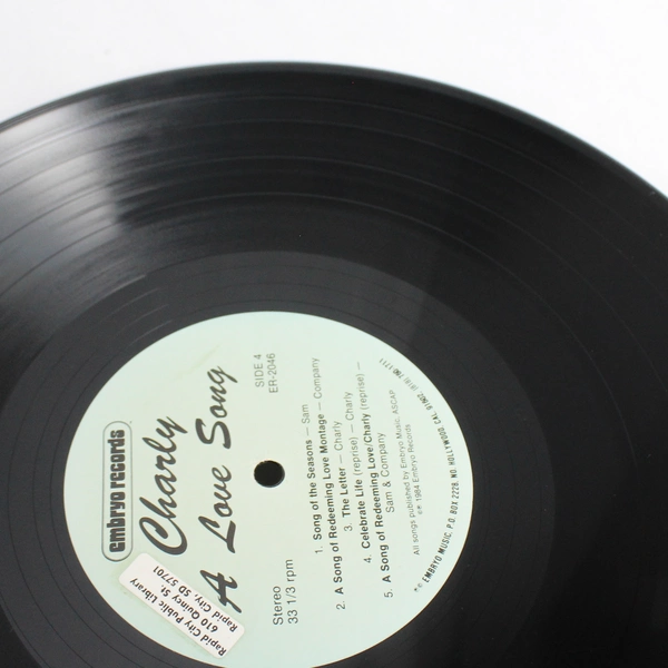 CHARLY A Love Song Music by Lex De Azevedo Two Disc Set Embryo Records 1984